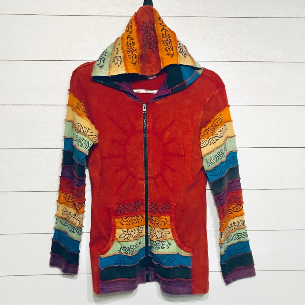 Greater good network sun hoodie